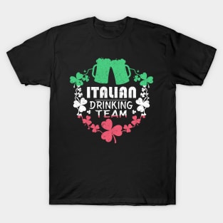 Italian Drinking Team T-Shirt